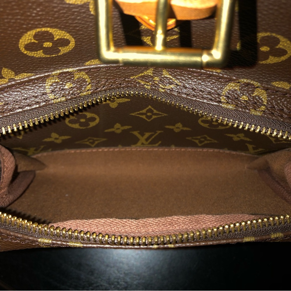 Louis Vuitton Vintage Mono Montsouris GM Backpack,Dustbag/COA;Date Code(MI0945) - Picture 13 of 16